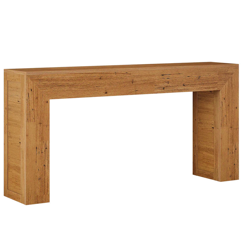 Practical Entry Table,Rustic Console Table,Sofa Table, OaK