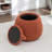 Upholstered Storage Ottoman With Tray-876000555