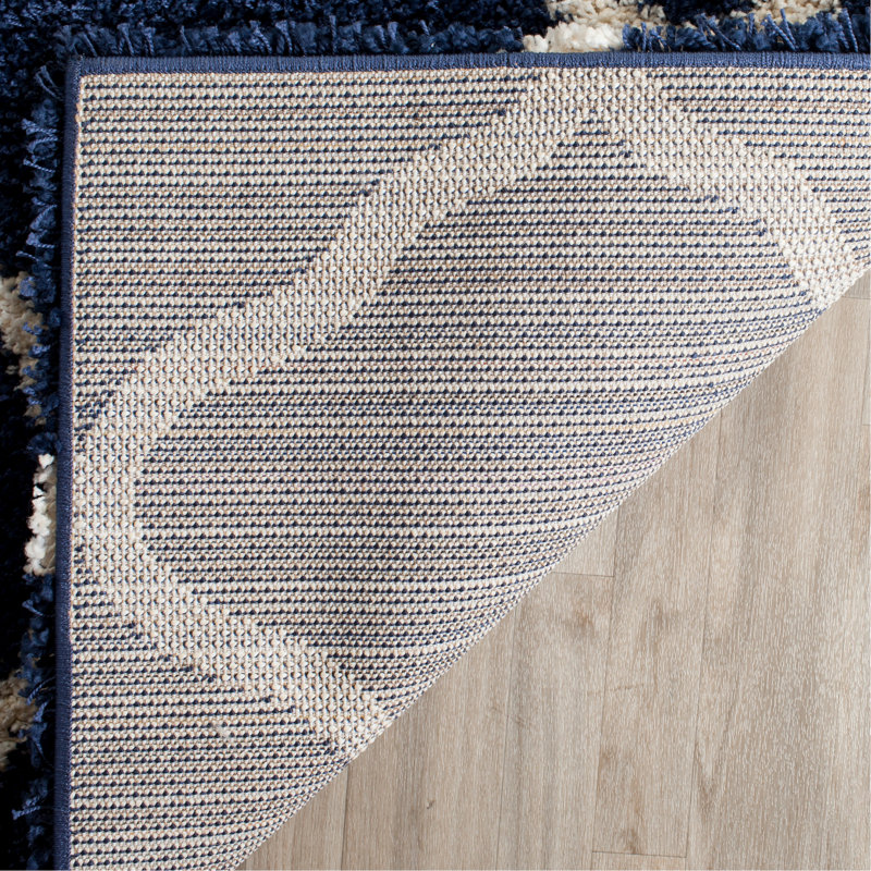 Tapis à poils longs Ariauna, Carré 5 pi 3 po