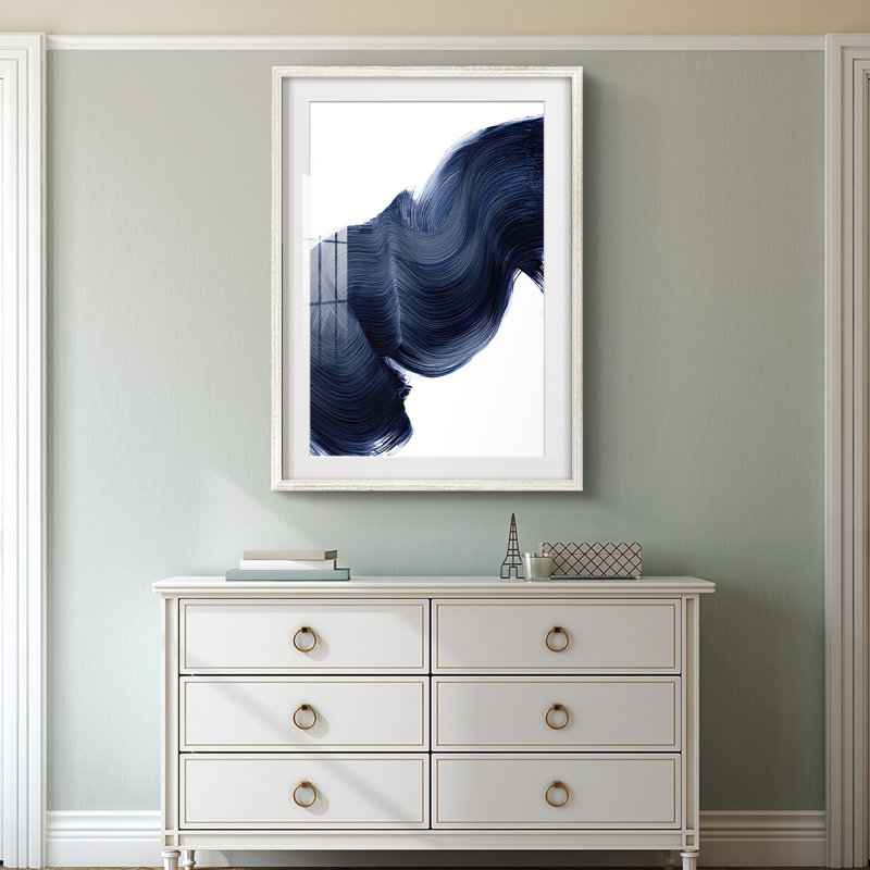 Passing Waves III -Framed Print