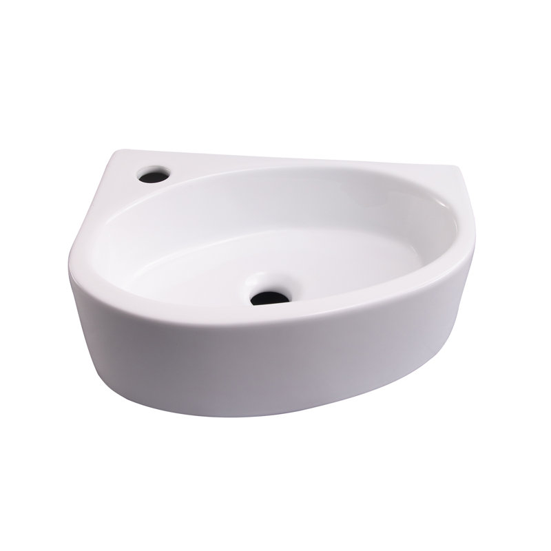 Barclay Alvion 11.75'' White Vitreous China Specialty Bathroom Sink