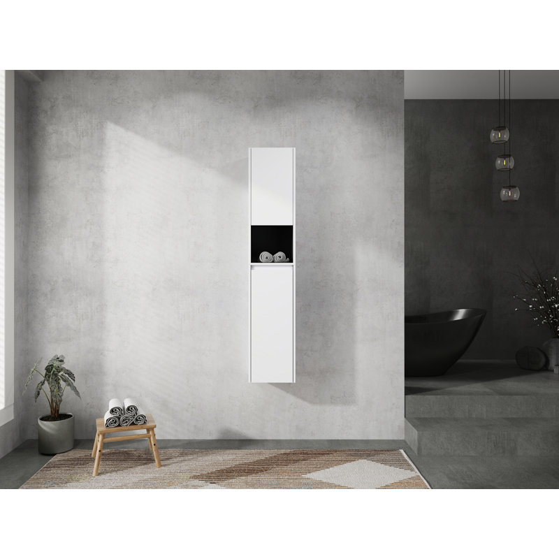 12" Bathroom Side Cabinet