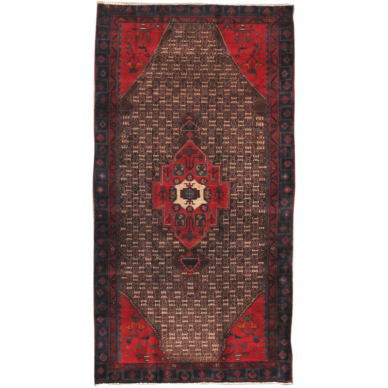 Vintage One-of-a-Kind 4'9" X 9'3" Area Rug