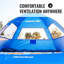 Abri de plage pour 3/4 personnes, parasol portatif