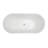 55.12" x 29.53" Freestanding Soaking Acrylic Bathtub