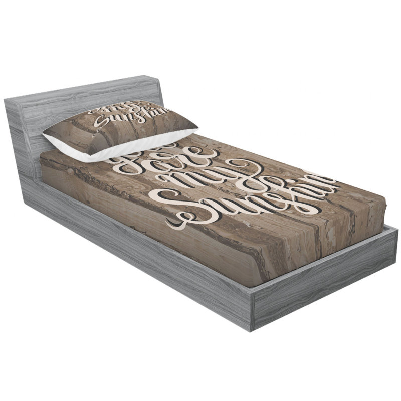 Microfiber Sheet Set, Twin XL Sheet Set with Fitted Sheet