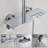 10-4/5" Wall Mounted Solid Brass Rainfall Complete Shower System With Hand Shower-119918035