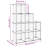 vidaXL Storage Cube Organizer with Cubes Stackable Organizer Modular Shelf PP