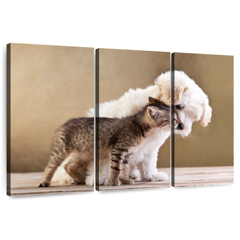 Brampt Sweet Cat and Dog, H 20 po x l 33 po