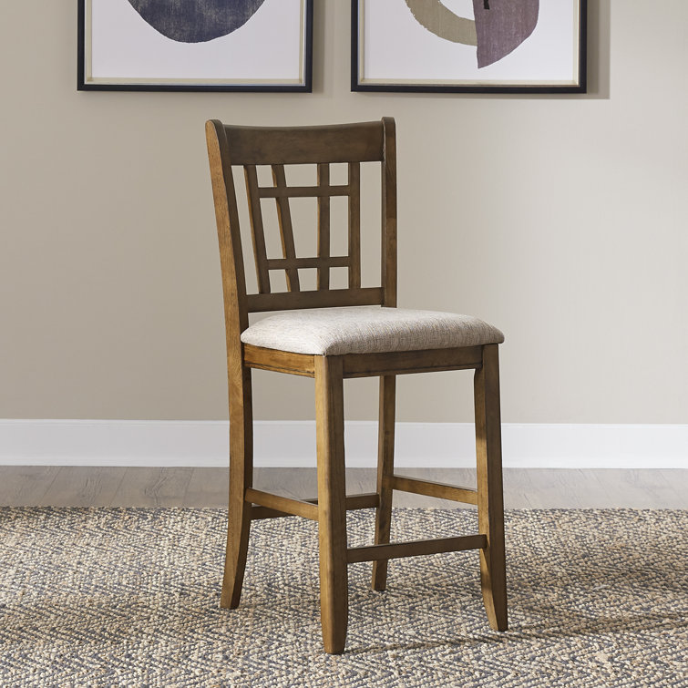 Karpinski 24" Upholstered Counter Stool