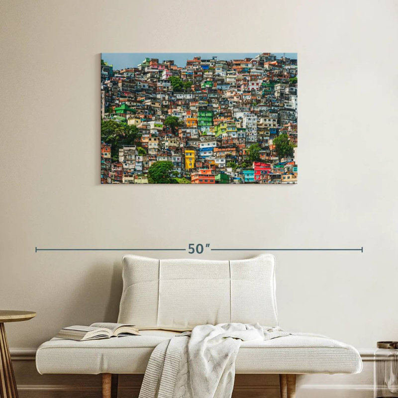 Lilie Rocinha Favela, 24" H x 36" W