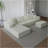 Convertible Modular Sectional Sofa Set Popular Microfiber Fabric Compression Sofa