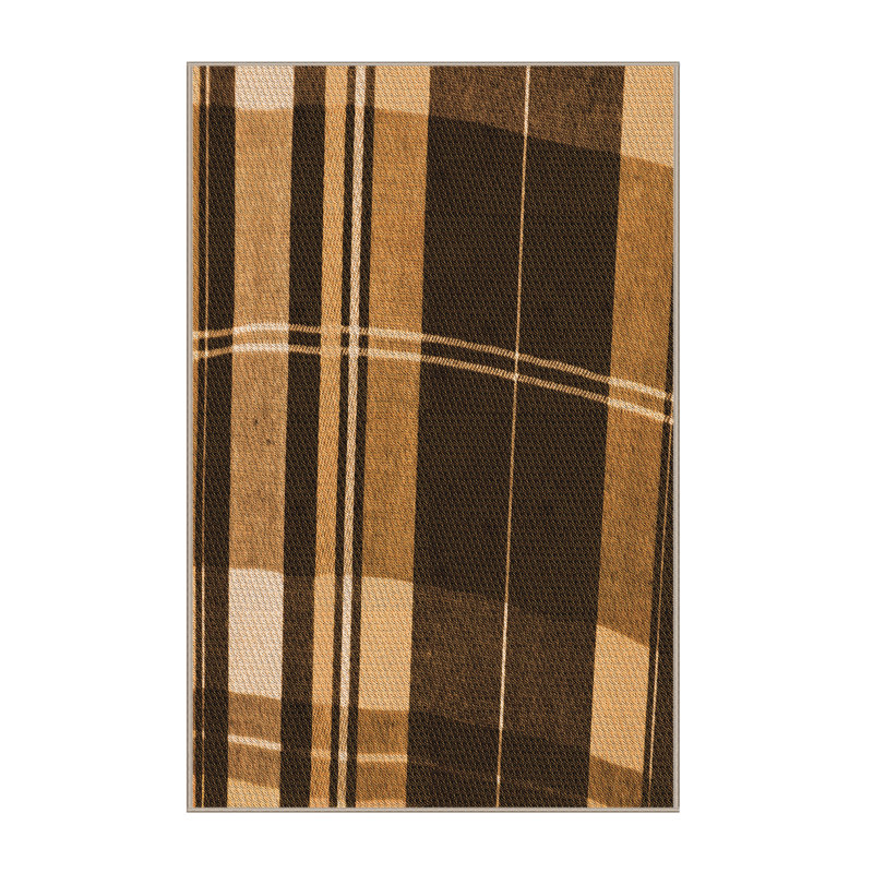 Performance Wool Plaid Indoor Rug, Rectangle 2' x 3'