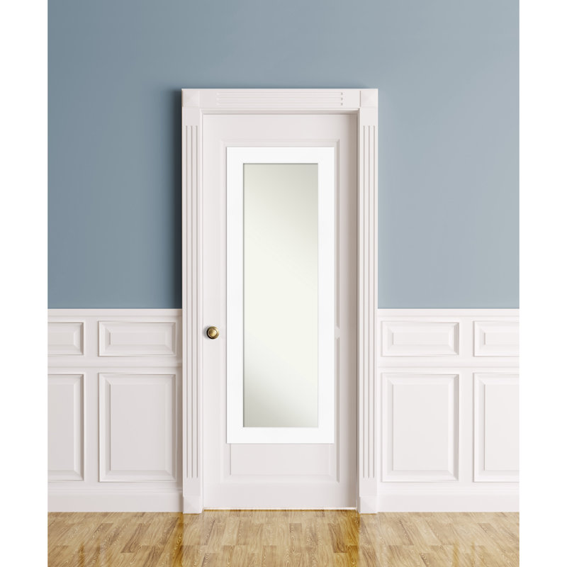 Petronia Flat Mirror, Cabinet White