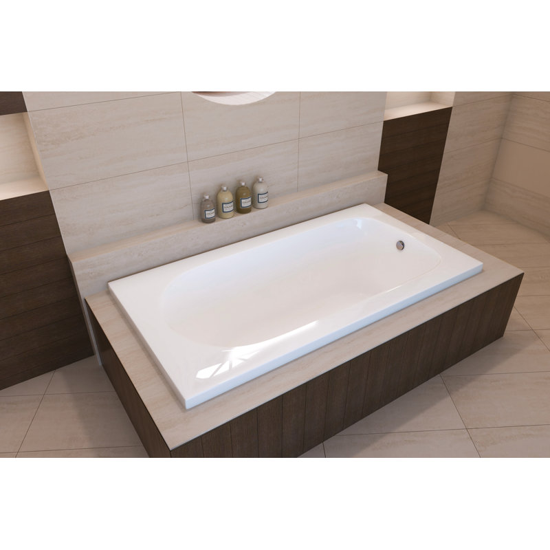 Baignoire de trempage en acrylique 32 po x 60 po
