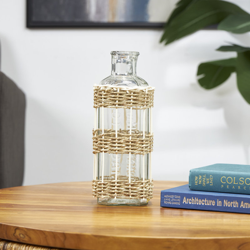 Vase de table Sabbattus, H 12,5 po x l 4,95 po x P 4,9 po