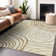Premium Machine Washable Prisco Gold Rug