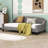Jeta Tufted Upholstered Daybed With Arms And Slats-46903964