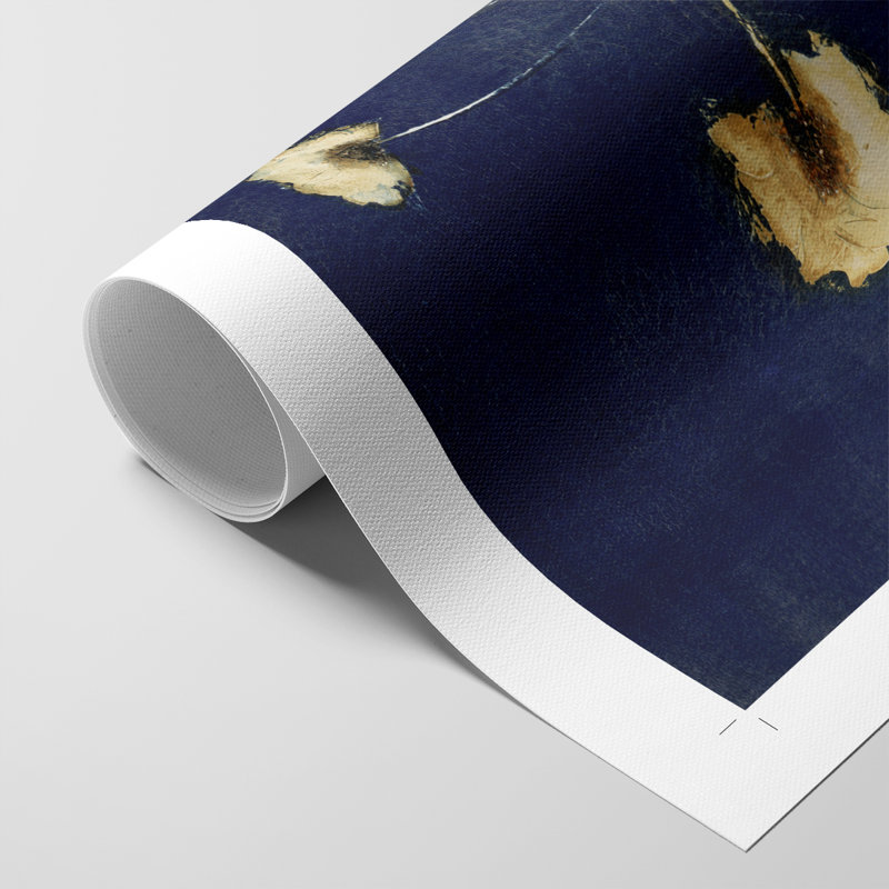 Indigo 1 - Impression sur toile seulement - NON-CADRE