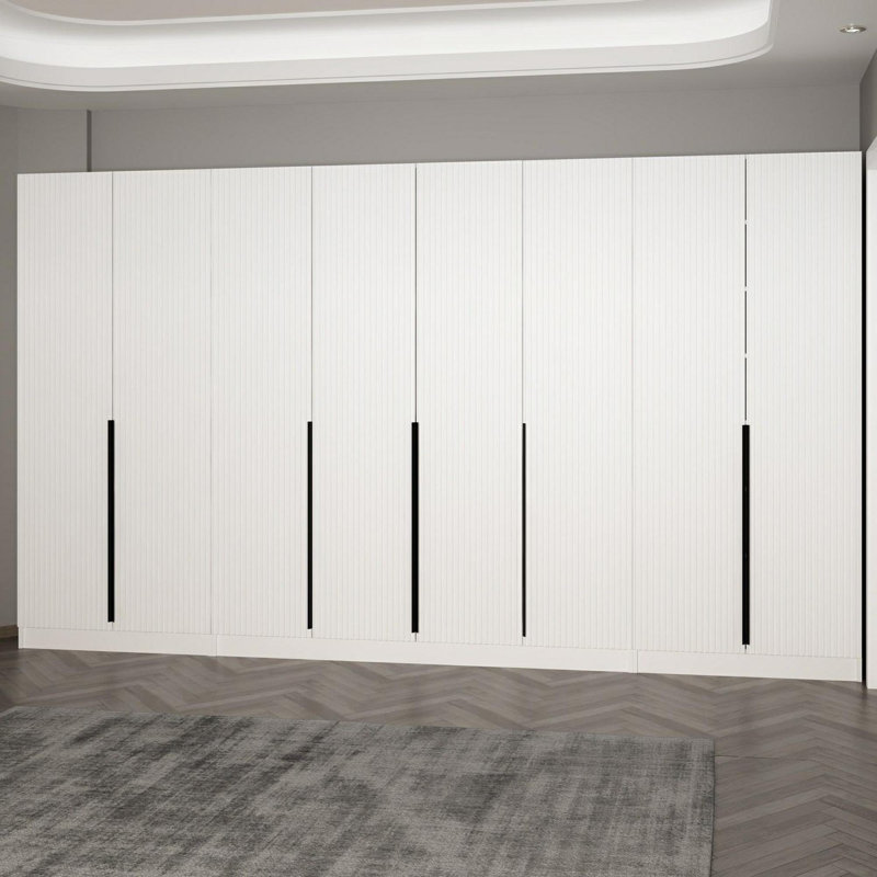 Nichlas Hall Tree 360cm Wide, White