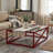 Bansom Glass Top Coffee Table
