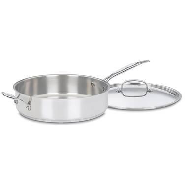 Ninja Foodi NeverStick Premium Anti-Scratch Nest System 5-Qt. Sauté Pan with Glass Lid