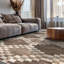 Tapis beige et brun de style sud-ouest-877088301