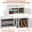 6 Pair Shoe Storage Bench-1291267221