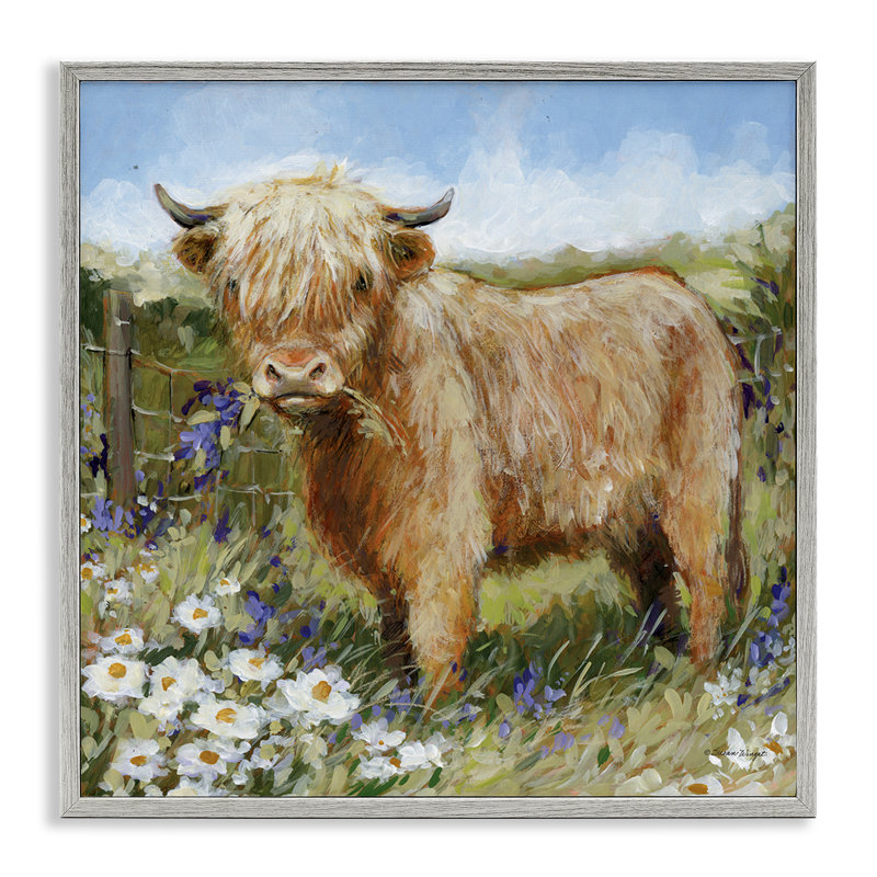 Art de giclée encadrée, par Susan Winget, H 12 po x l 12 po, Estampe numérique Farmhouse