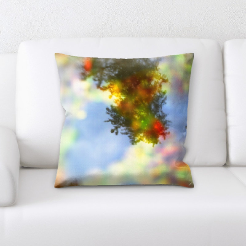 Microsuede Throw Pillow