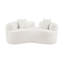 Canapé courbé 66,9 po pour petits espaces-692324150