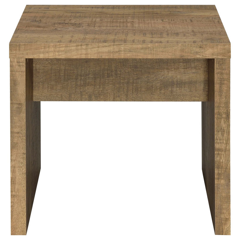 Table de bout en bois d'ingénierie Brianna