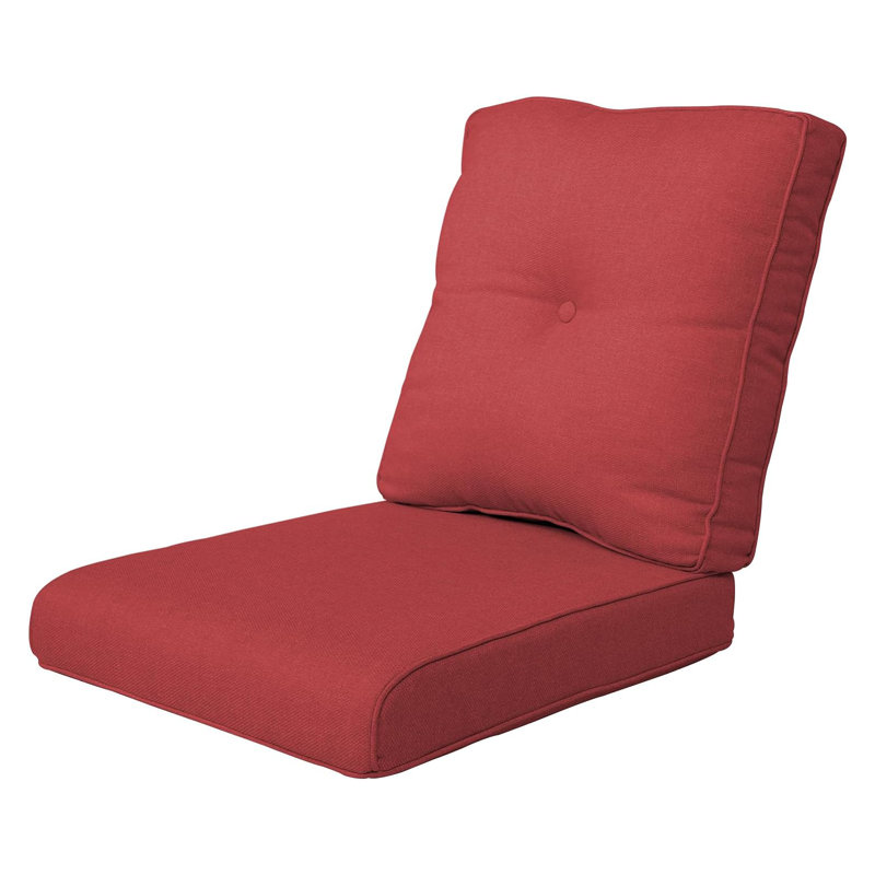 Coussin de siège / dossier d'extérieur Schutt, 1 coussin de siège / dossier, Rouge