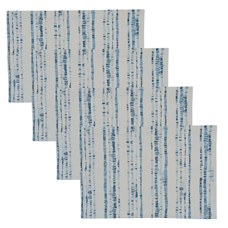  Ensemble de 4 napperons Darra