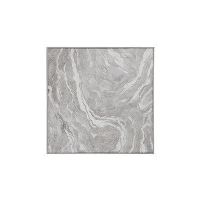 Tapis gris lavable à la machine