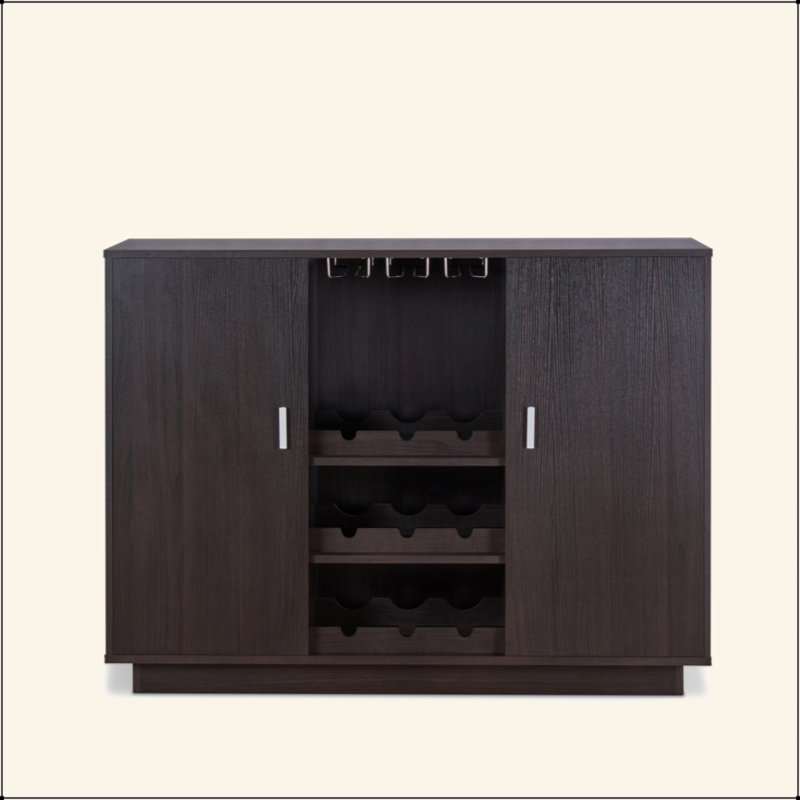 Armoire à vin à finition espresso II