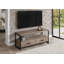 Meuble télé, console de 48 po, meuble multimédia, tiroirs de rangement, salon, métal stratifié, contemporain-129684321
