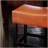 Set of 2, 26.75" Backless Fabric Counter Height Barstool-767768699