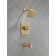 Velum Single-Function Tub and Shower Faucet Set, Valve Trim Kit, Shower Head and Handle Set
