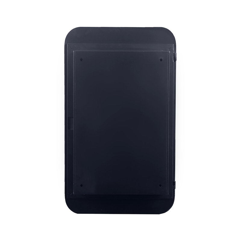 Armoire à pharmacie encastrée en métal avec miroir et tablettes réglables avec rangement pour salle de bain 20 po x 30 po