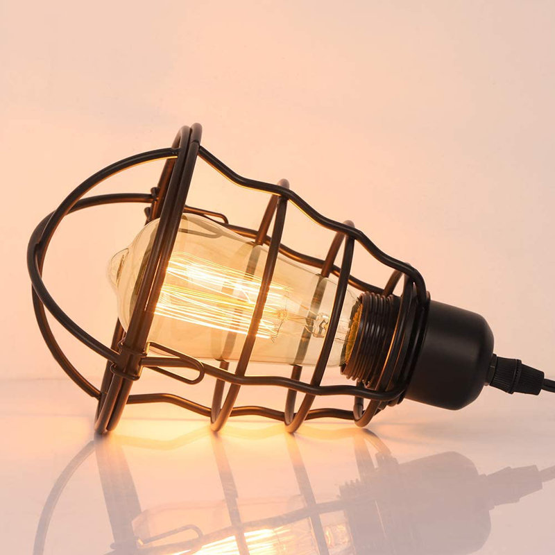 Luminaire suspendu en forme de lanterne à 1 lumière