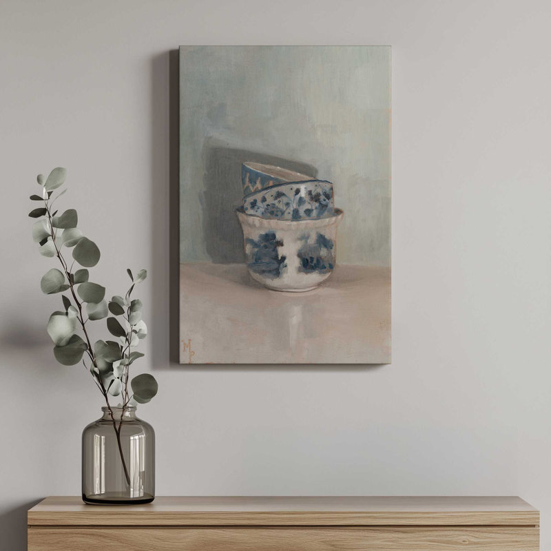 Muted Table Still Life XII by Marian Parsons Canvas Art Print, 48" H x 32" W