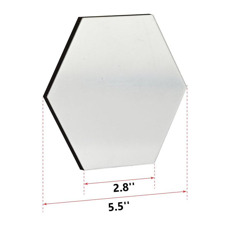 12 pièces Hexagon Honeycomb, 22 po x 22 po