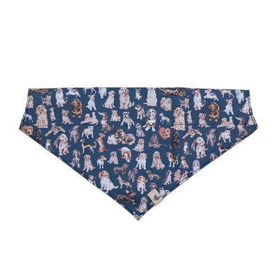 Wrendale Designs Dog Bandana M/L, Bag Holder, Treat Tin & Bag Set