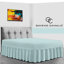 Percale Valance Sheet Polycotton Solid Colour Bed Sheet Single Double King Super King Machine Washable High Quality-19277567-19277587