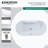 Kingston Brass Aqua Eden 59-Inch Acrylic Oval Double Ended Freestanding Tub With Drain-104561540