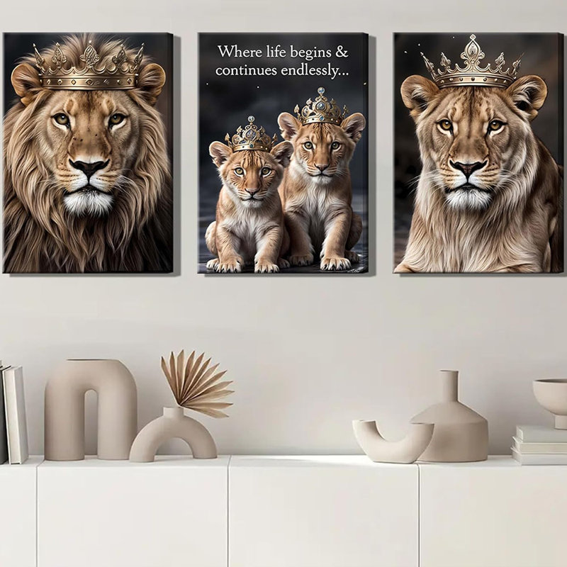 3 Piece Wrapped Canvas Print