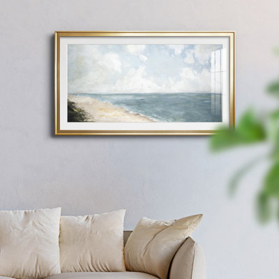 " Beach View " Painting Print