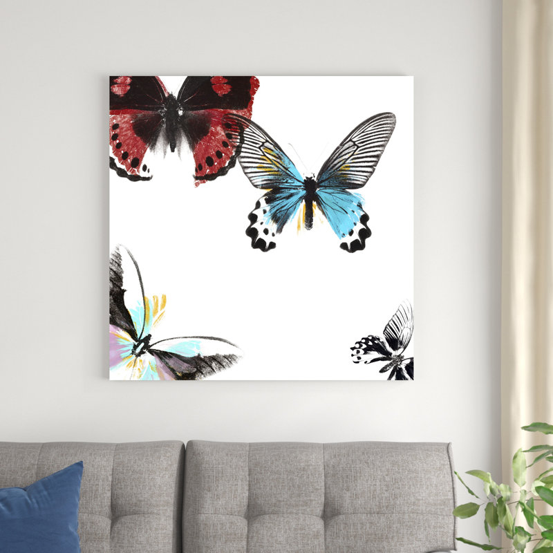 Butterflies Dance I, H 36 po x l 36 po x P 1,25 po