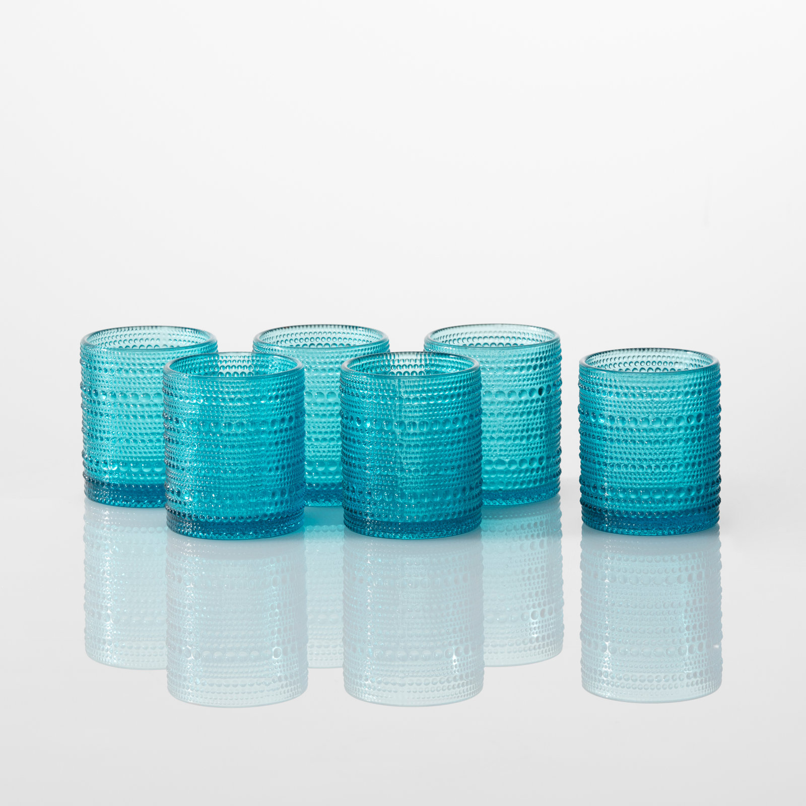 Jupiter Drinking Glass, Lagoon Blue, 10 oz.